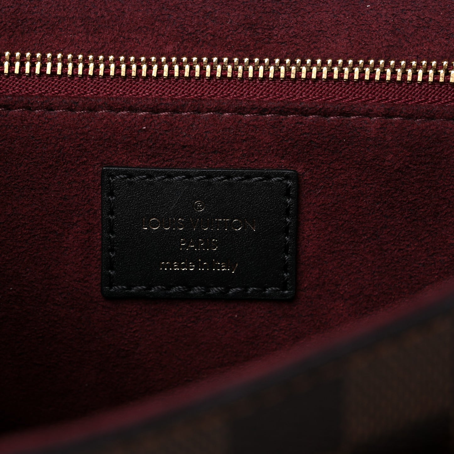 Damier Ebene Vavin PM Bordeaux