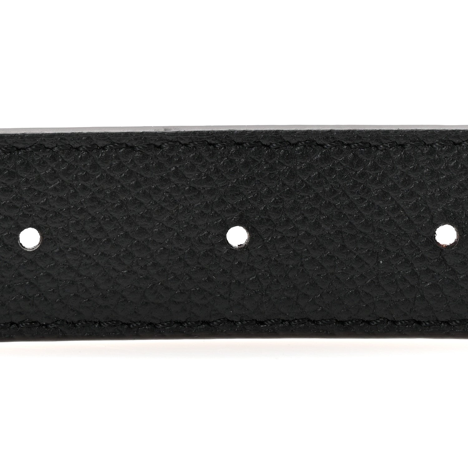 Louis Vuitton Calfskin Monogram 25mm LV Iconic Reversible Belt Black 95 38 Black 4 of 6