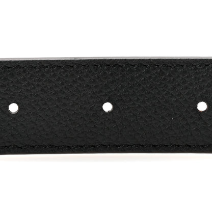 Louis Vuitton Calfskin Monogram 25mm LV Iconic Reversible Belt Black 95 38 Black 4 of 6