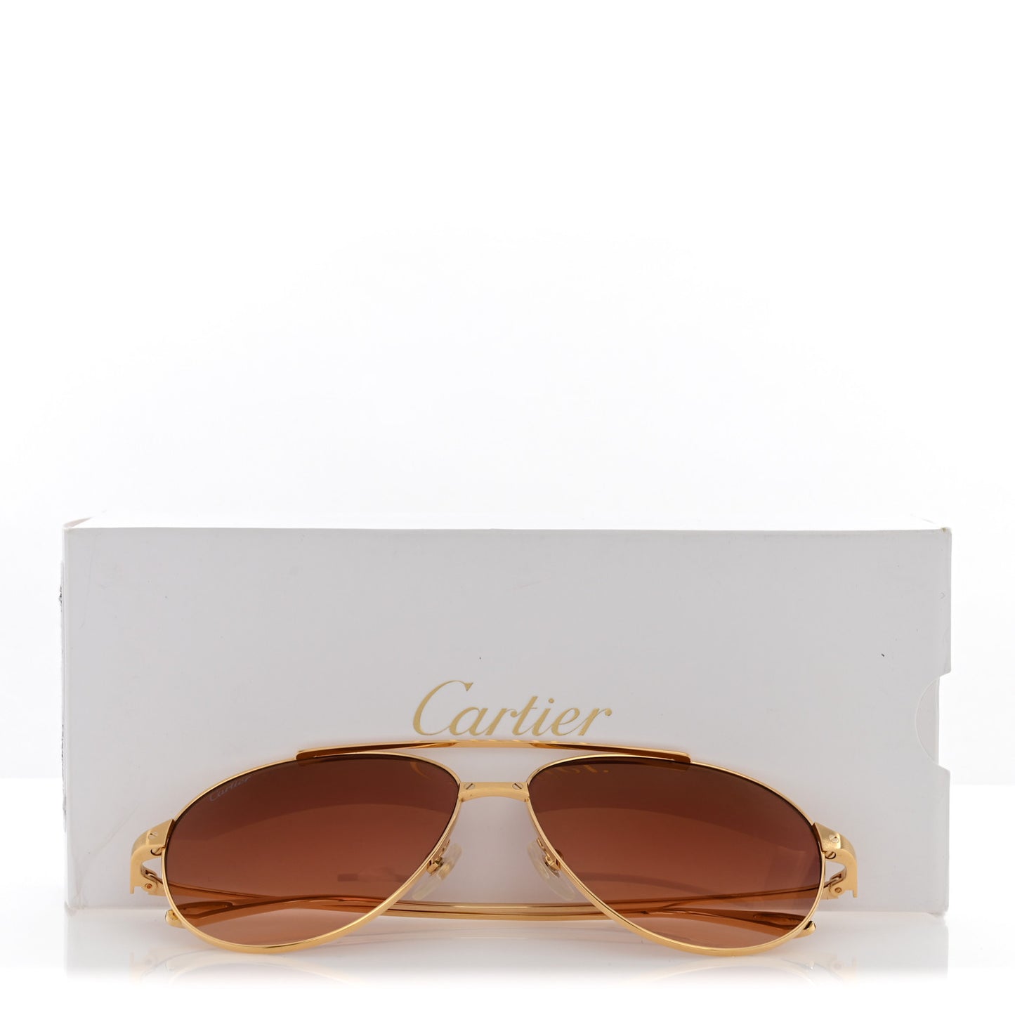 Santos Aviator Sunglasses CT0298S Gold