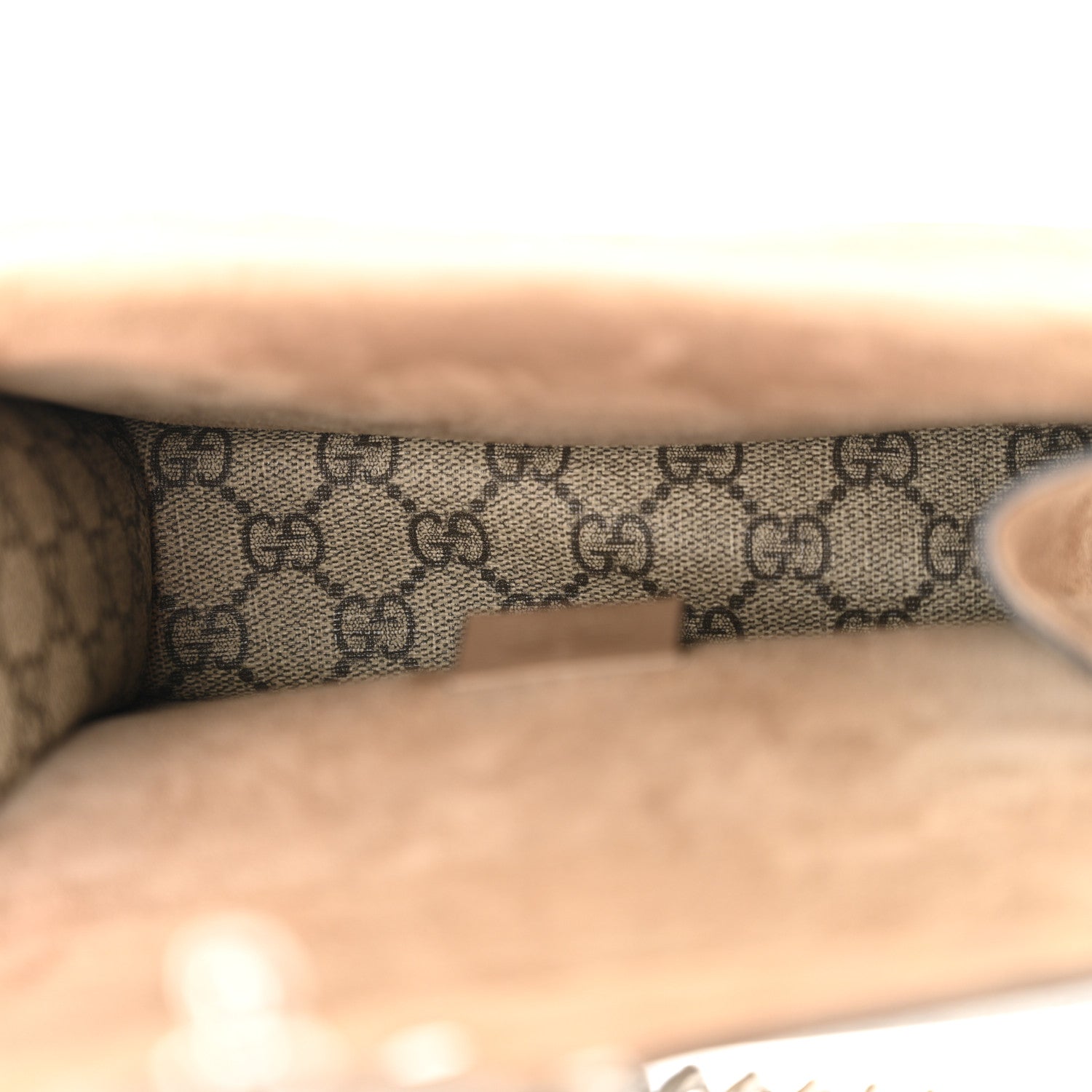 Gucci GG Supreme Monogram Mini Dionysus Shoulder Bag Taupe 5 of 12