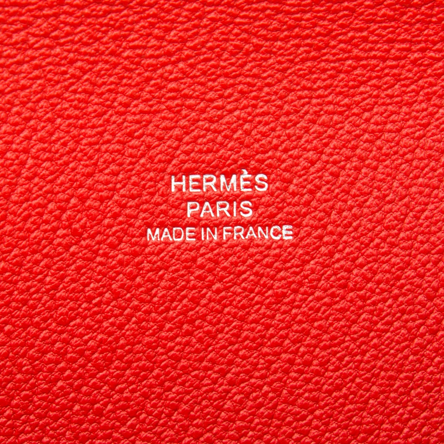 Hermes Chévre Mysore Envelope Trio Wallet Rouge Tomate Orange Lime 7 of 8