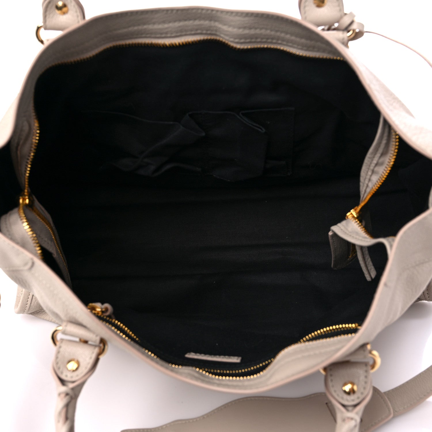 Balenciaga Chevre Gold Hardware Metallic Edge City Beige Tapioca 5 of 9