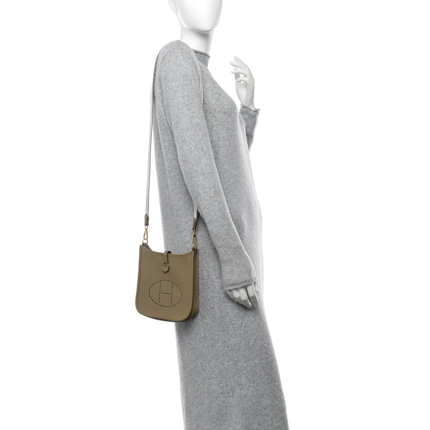 Taurillon Clemence Sangle Evelyne TPM Beige Marfa