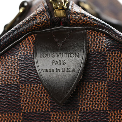 Louis Vuitton Damier Ebene Speedy 30 7 of 12