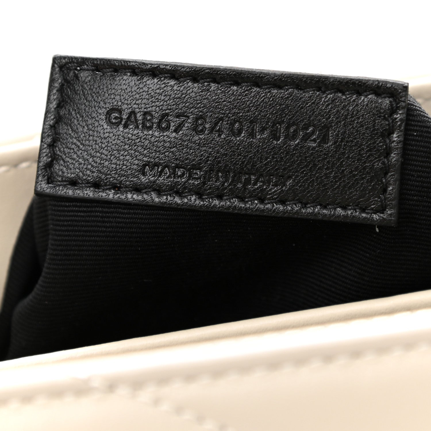 Saint Laurent Calfskin Y Quilted Monogram Toy Loulou Crossbody Bag Crema Soft 8 of 12