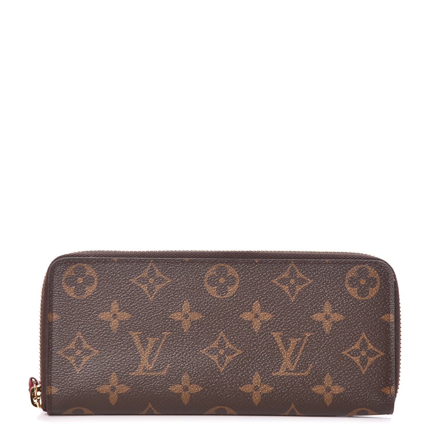 Louis Vuitton Monogram Clemence Wallet Fuchsia 1 of 7