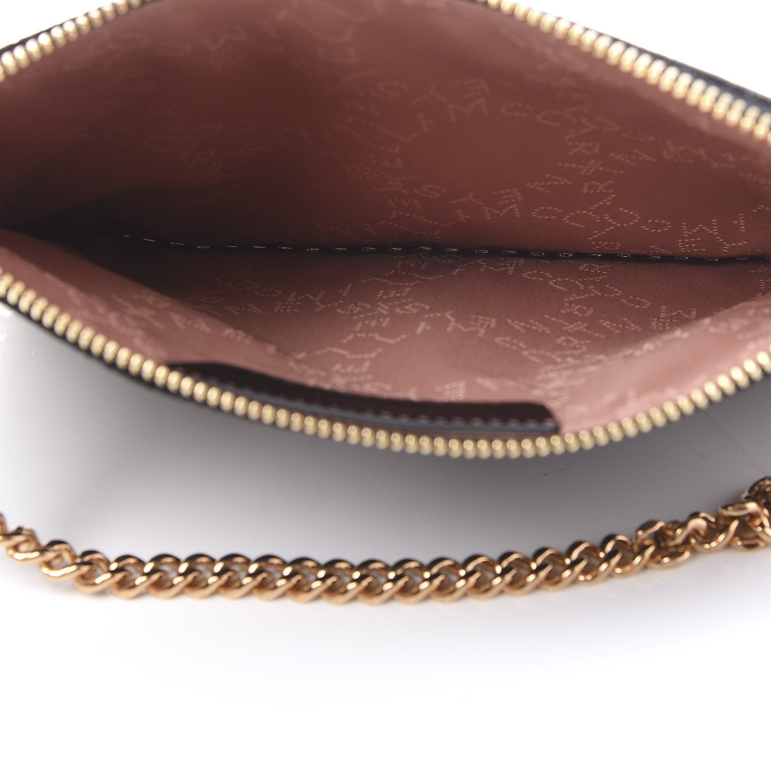 Stella McCartney Shaggy Deer Falabella Clutch Black 4 of 10