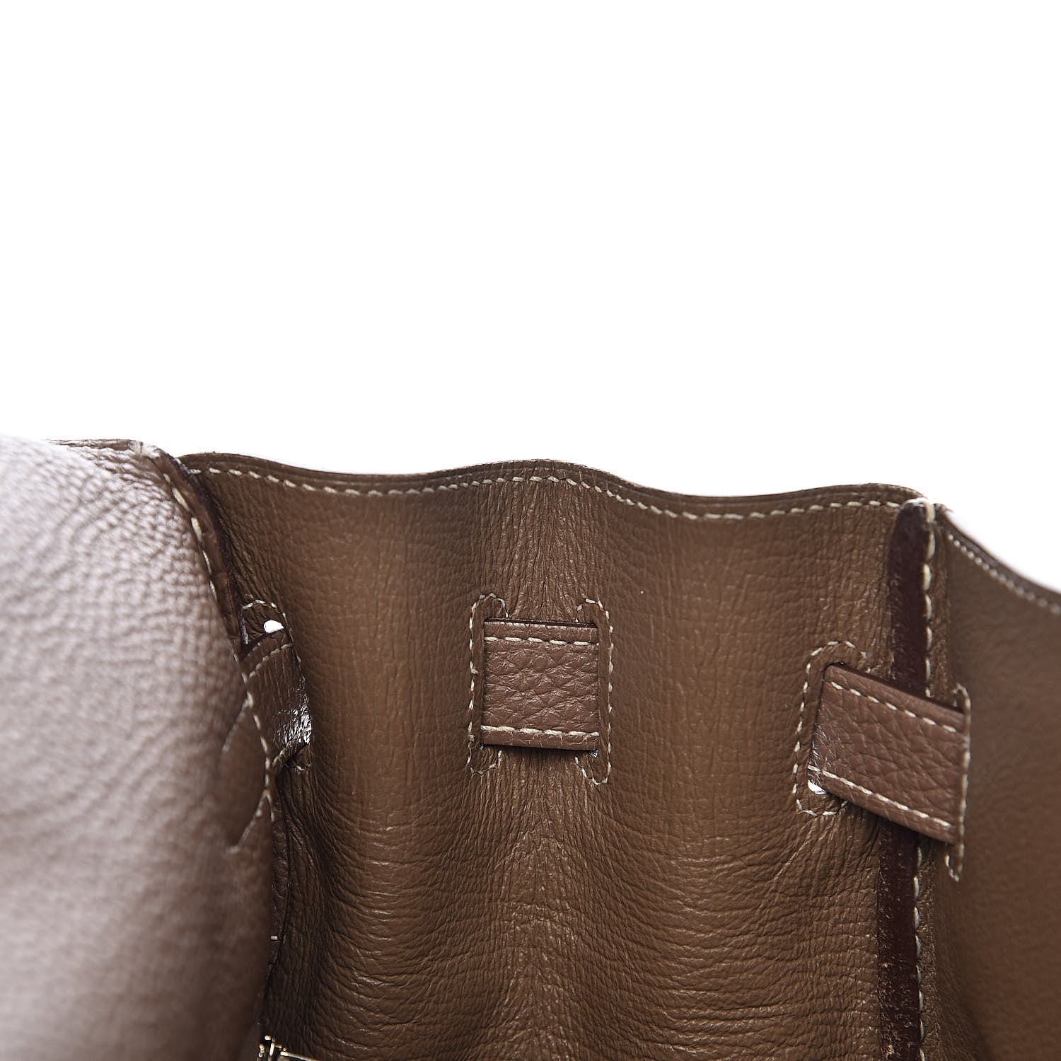 Hermes Togo Kelly Retourne 35 Etoupe 15 of 42