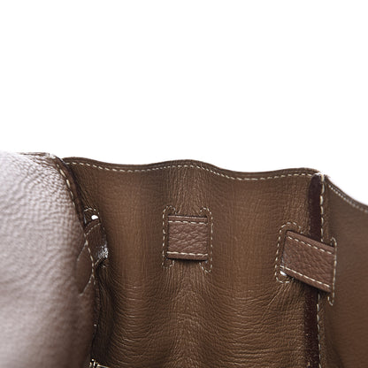 Hermes Togo Kelly Retourne 35 Etoupe 15 of 42