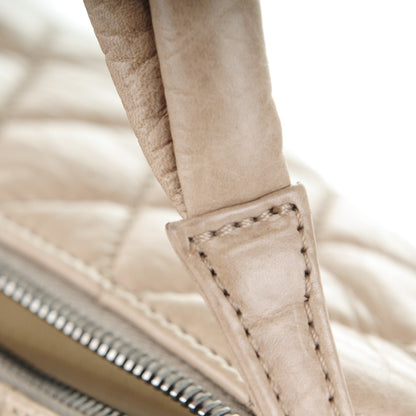 Chanel Distressed Lambskin Lady Braid Small Tote Taupe 8 of 10