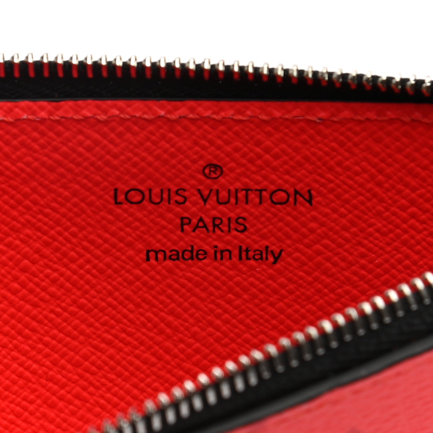 Louis Vuitton Taigarama Coin Card Holder Fire Red 6 of 7