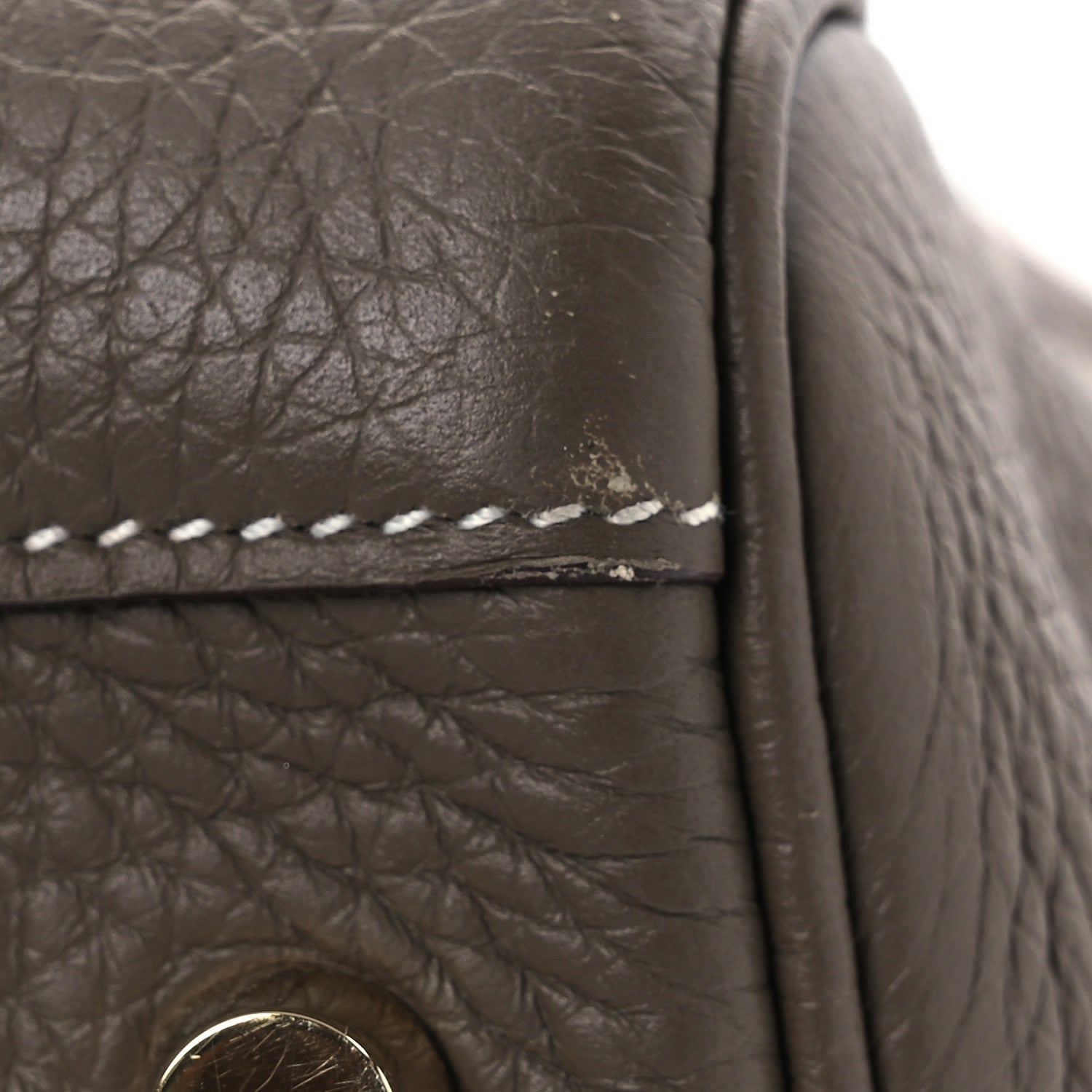 Hermes Taurillon Clemence Lindy 26 Etoupe 14 of 17