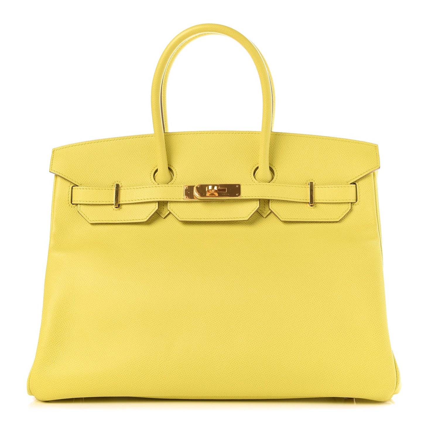 Epsom Birkin 35 Lime
