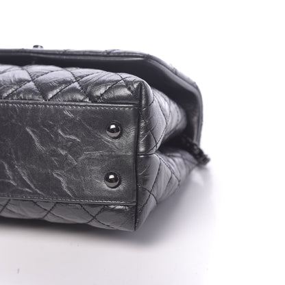 Chanel Aged Calfskin Quilted Mini Coco Handle Flap So Black 9 of 11