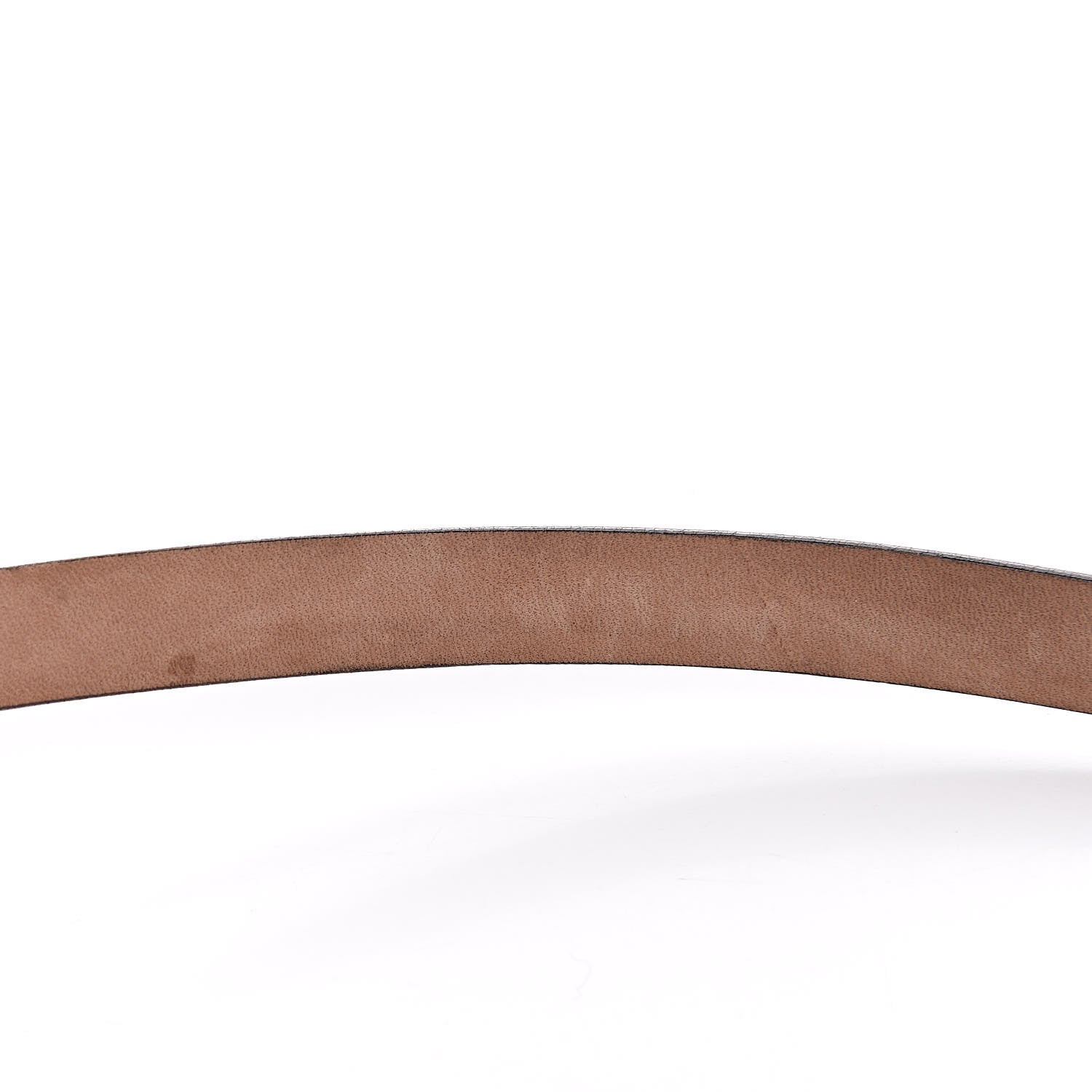 Gucci Calfskin Horsebit Skinny Belt 90 36 Black 7 of 10