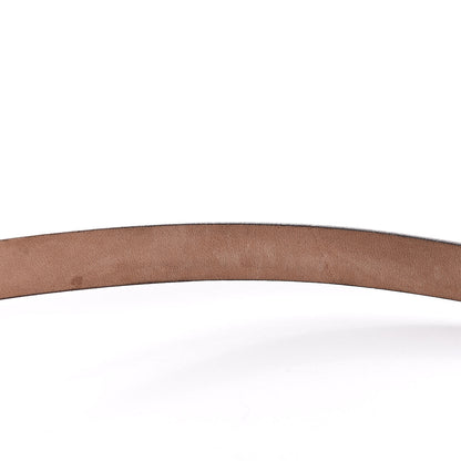 Gucci Calfskin Horsebit Skinny Belt 90 36 Black 7 of 10