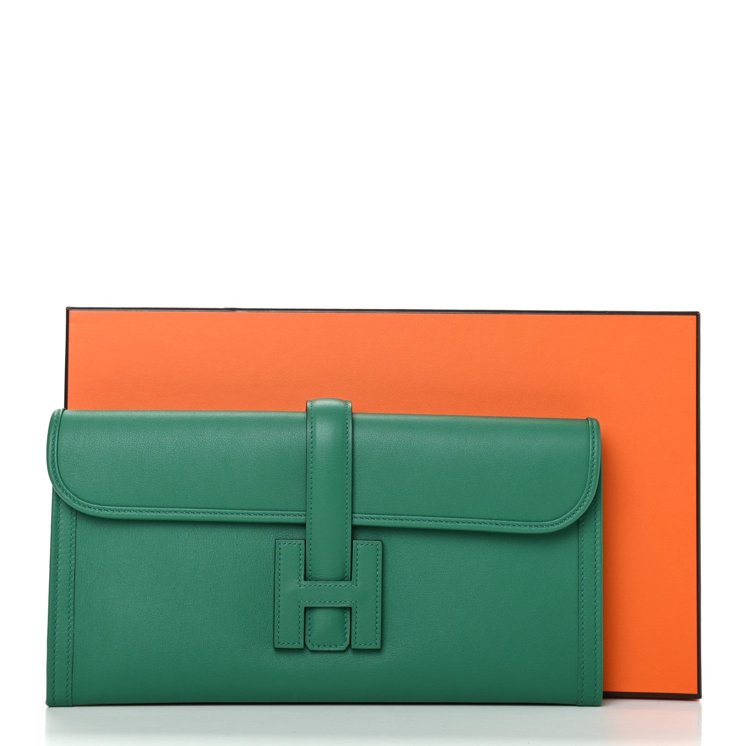 Hermes Swift Jige Elan 29 Clutch Vert Vertigo 8 of 8