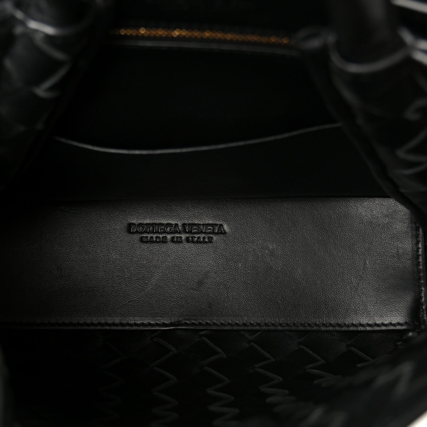 Bottega Veneta Nappa Intrecciato Small Andiamo Shoulder Bag Black 5 of 11