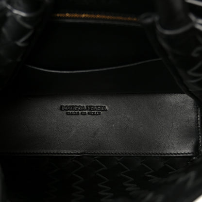 Bottega Veneta Nappa Intrecciato Small Andiamo Shoulder Bag Black 5 of 11
