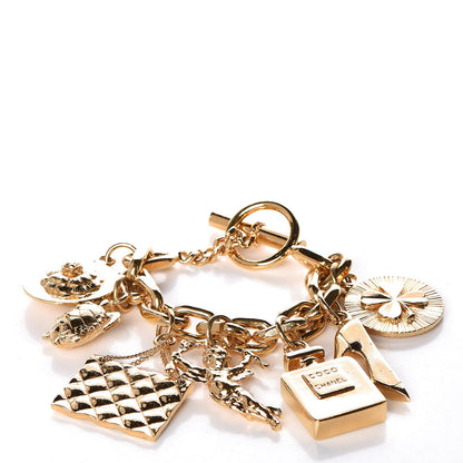 Chanel Precious Symbols Charm Bracelet Gold 3 of 5