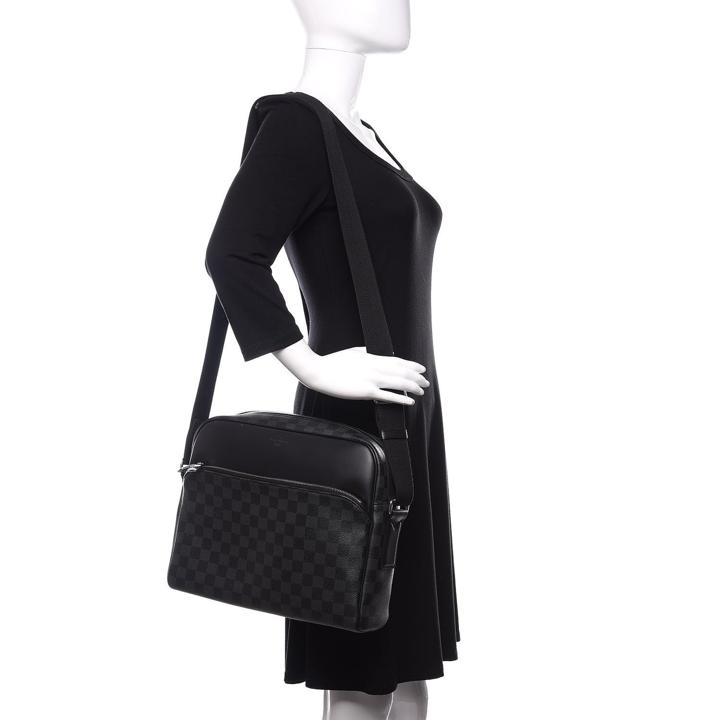 Damier Graphite Dayton Reporter MM