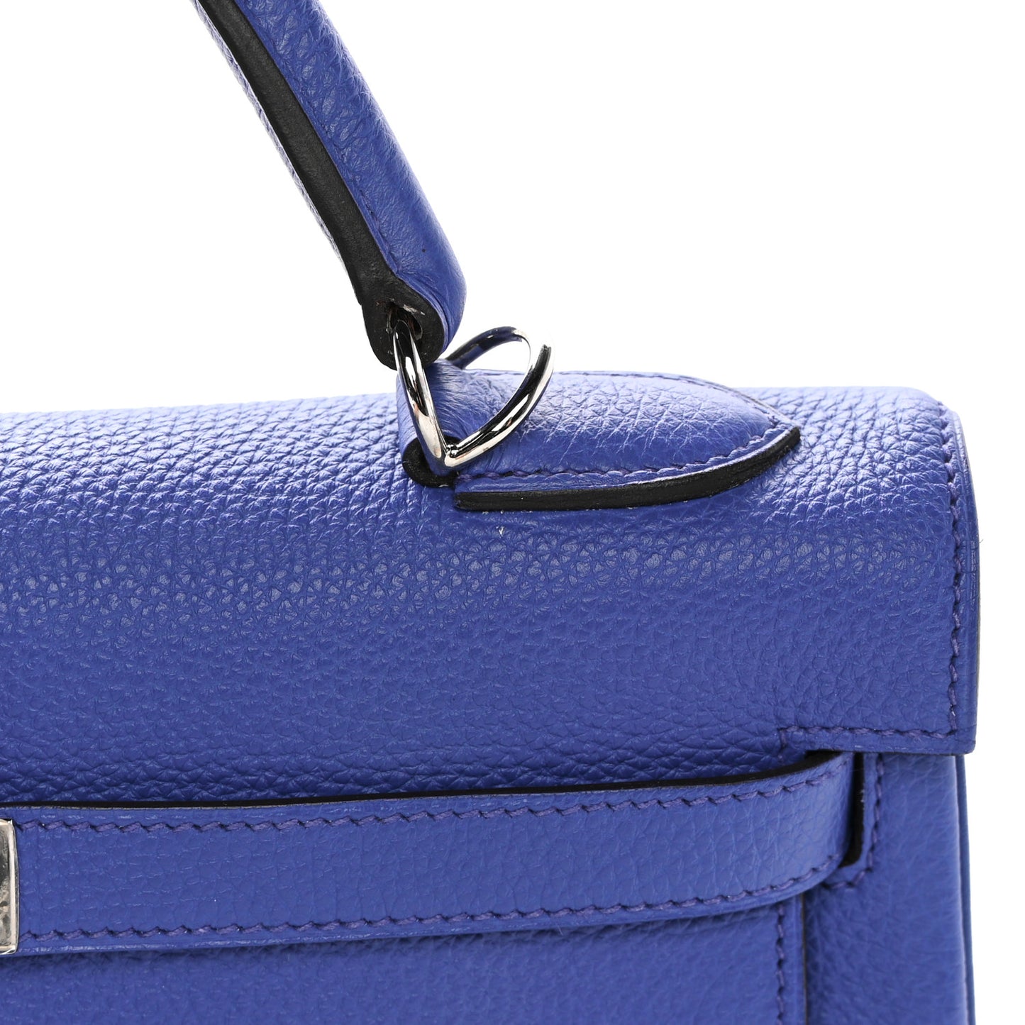 Togo Kelly Retourne 32 Bleu Electrique
