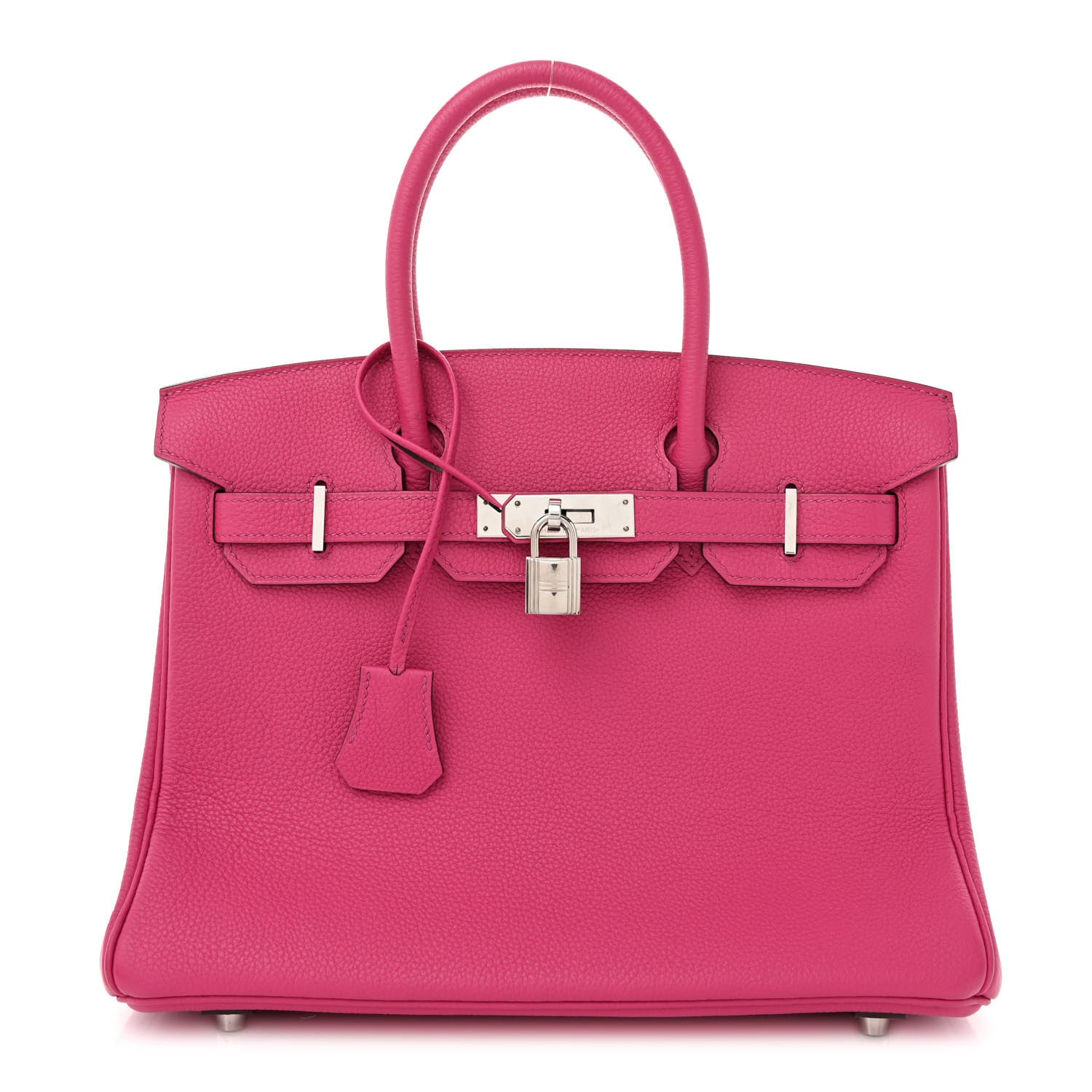 Hermes Togo Birkin 30 Rose Shocking 1 of 11