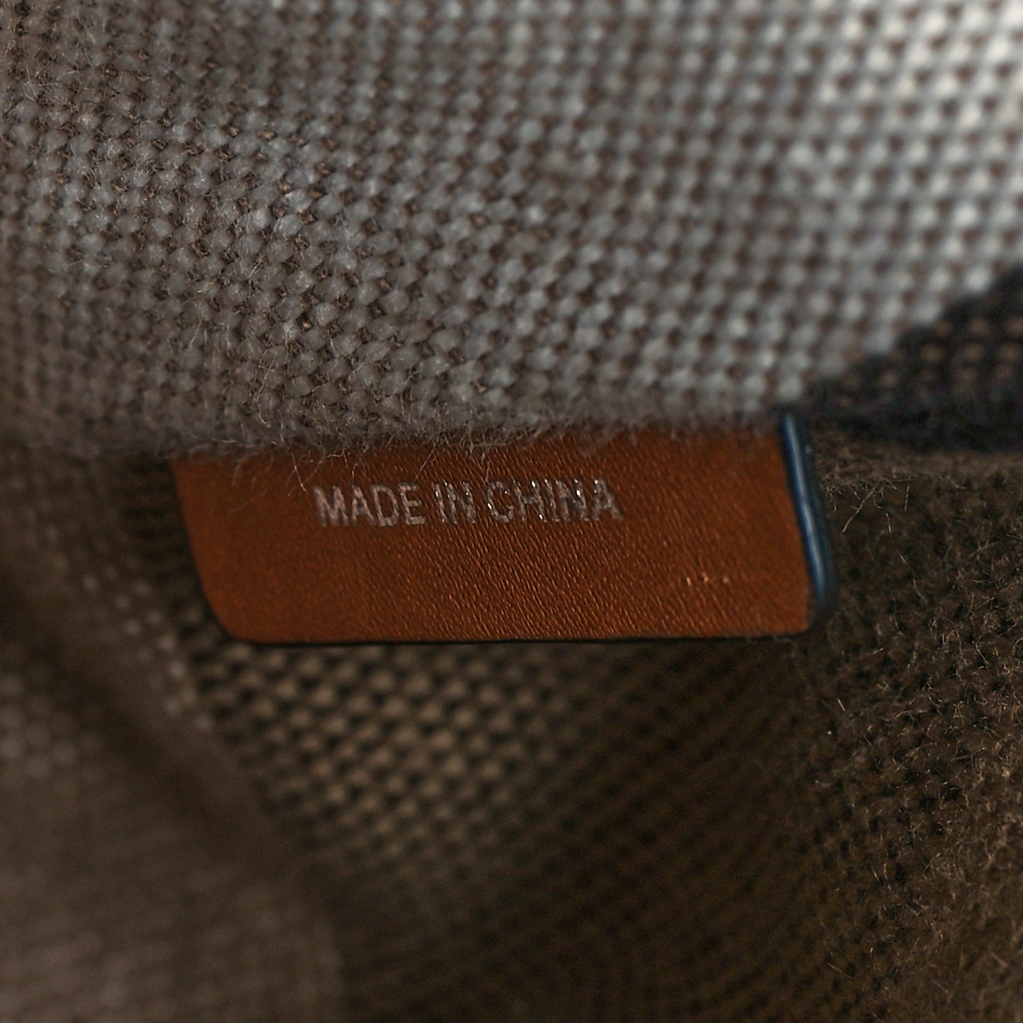 Grainy Calfskin House Check Small Maidstone Saddle Brown