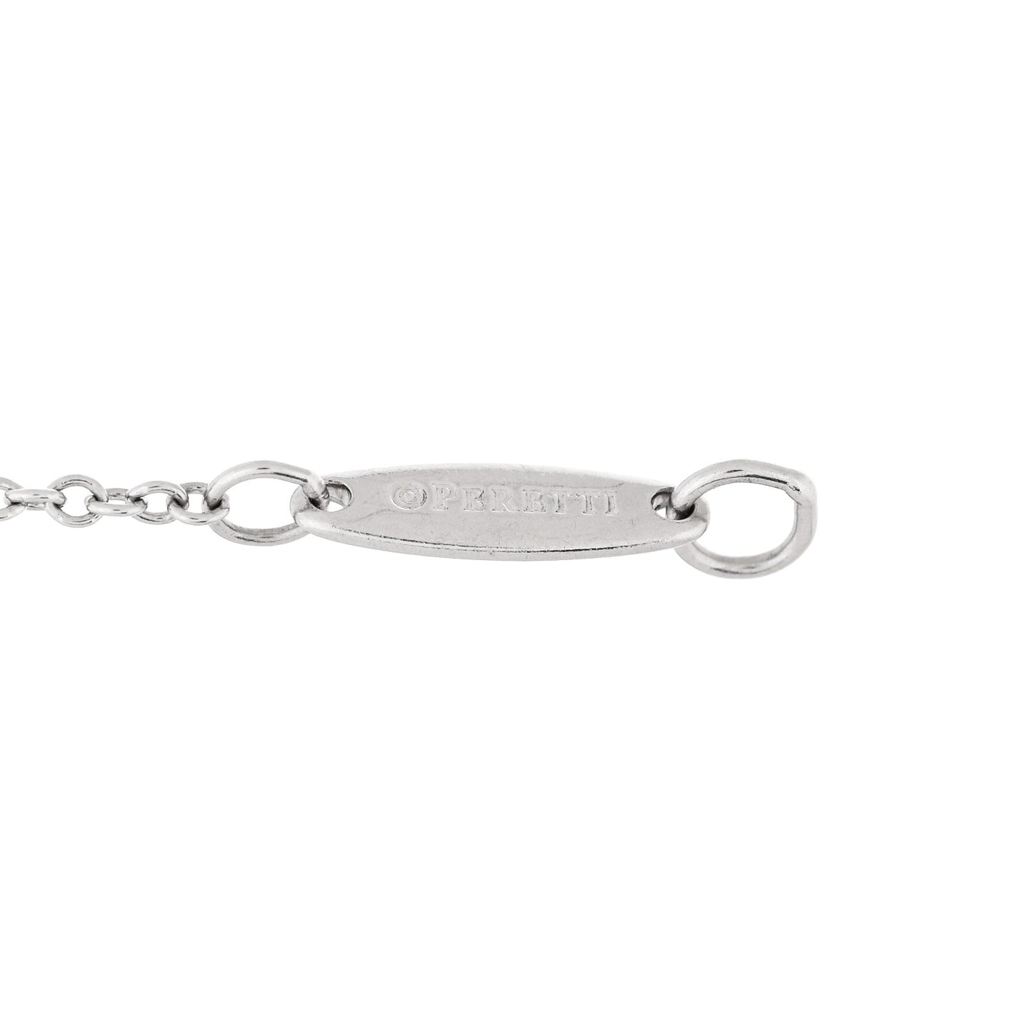Platinum Diamond .15ctw Elsa Peretti Diamonds by the Yard Station Bracelet