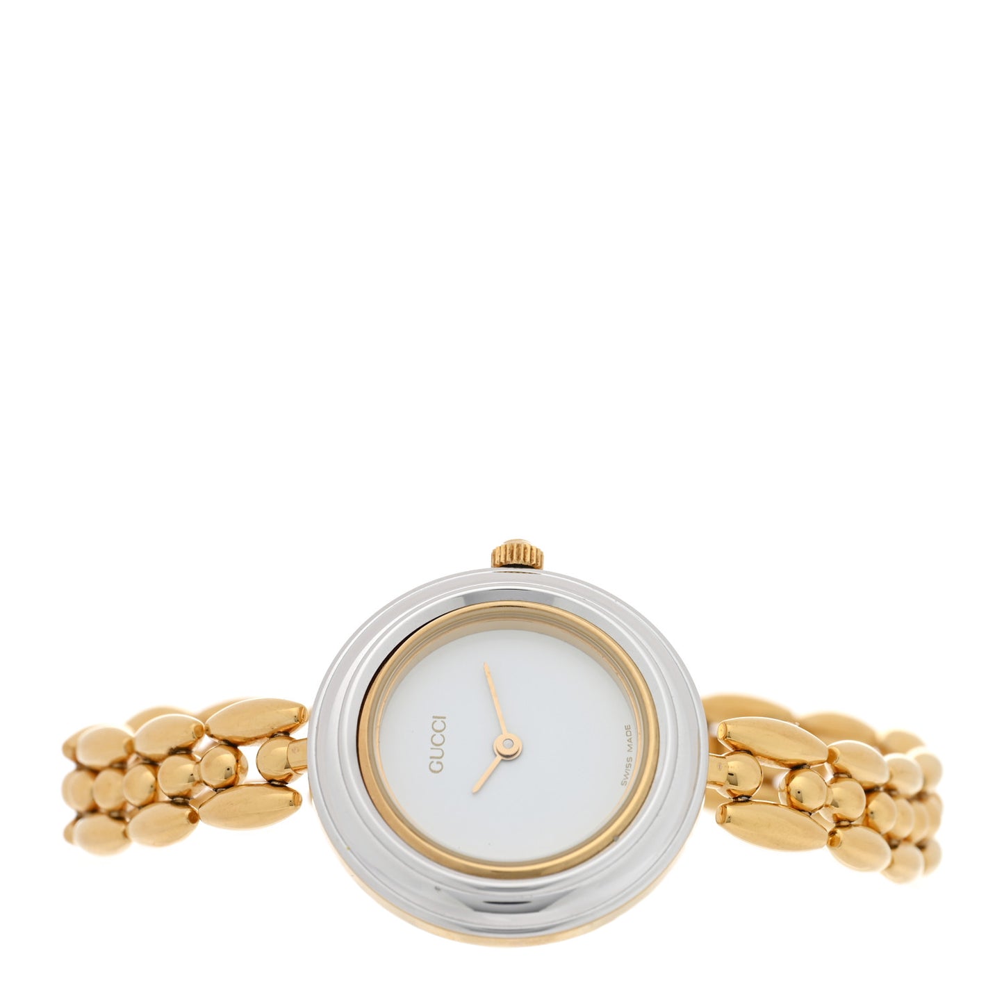 Stainless Steel 26mm Rice Link Interchangeable Bezel Quartz Watch