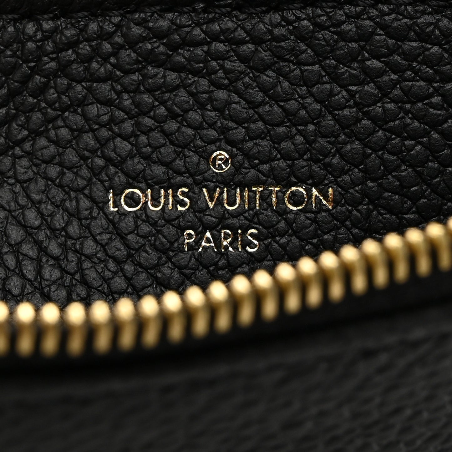 Empreinte Monogram Giant Crafty Pochette Felicie Zippered Insert Black