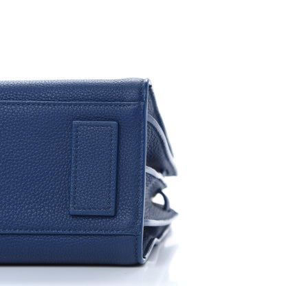 Saint Laurent Grained Calfskin Baby Sac De Jour Souple Denim 9 of 10