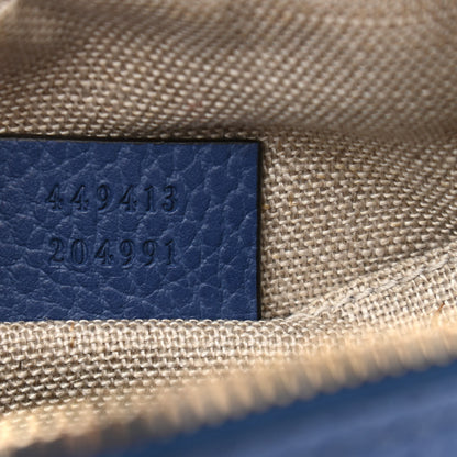 Gucci Monogram Dollar Calfskin Mini Bree Messenger Bag Beige Ebony Caspian 7 of 10