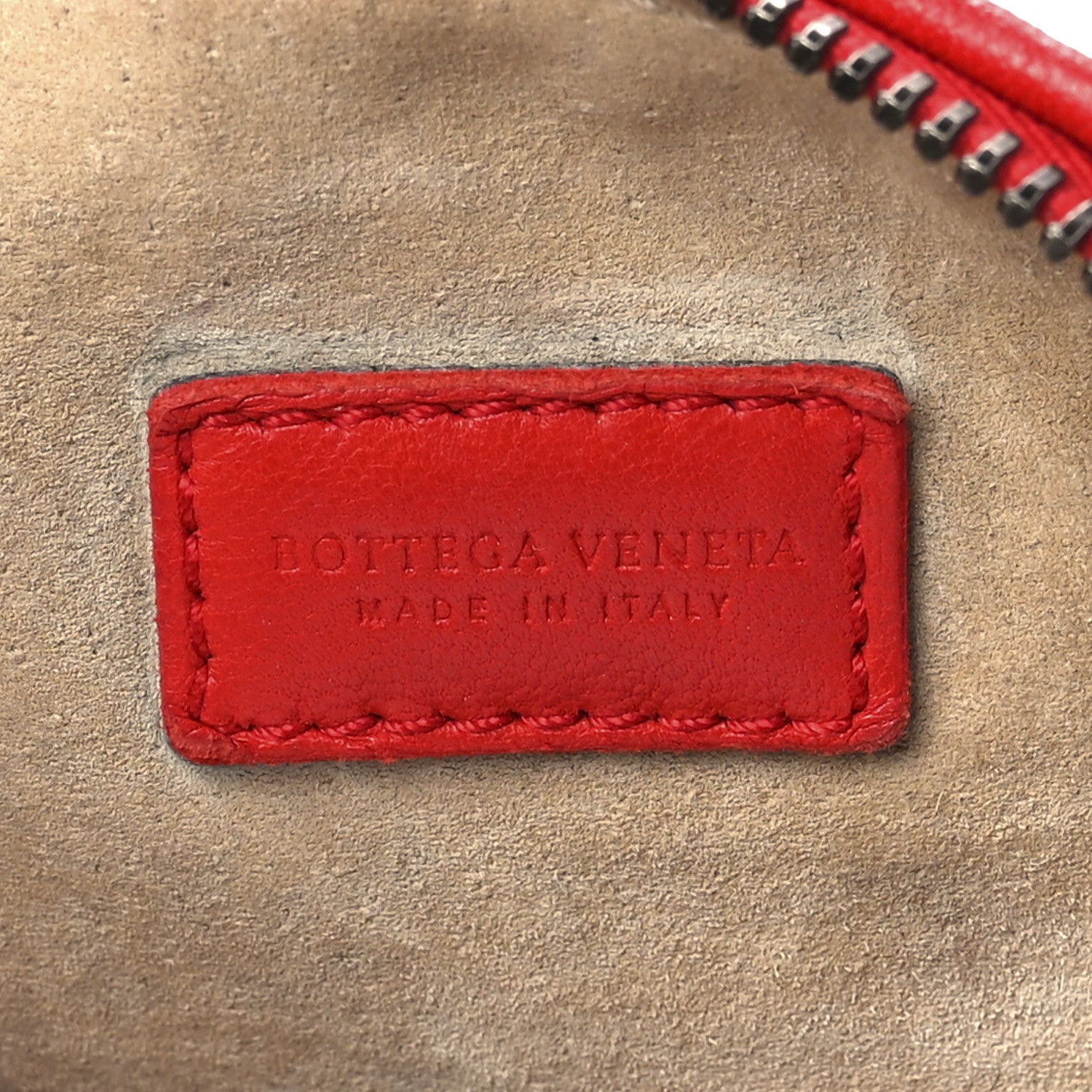 Bottega Veneta Nappa Intrecciato Large Cosmetic Case Carmino 6 of 13