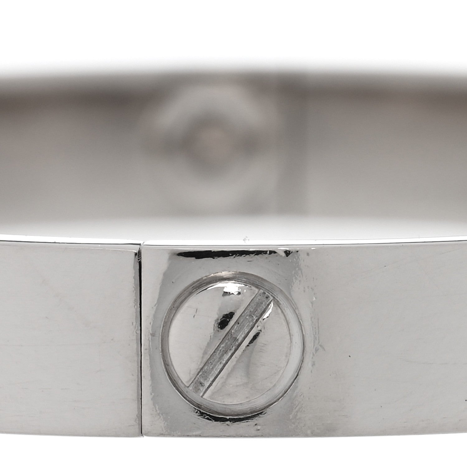 Cartier 18K White Gold LOVE Bracelet 16 3 of 7