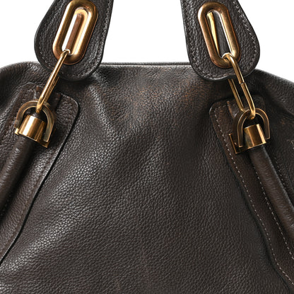 Chloe Calfskin Medium PARATY Brown 7 of 9