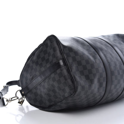 Louis Vuitton Damier Graphite Keepall Bandouliere 45 5 of 17