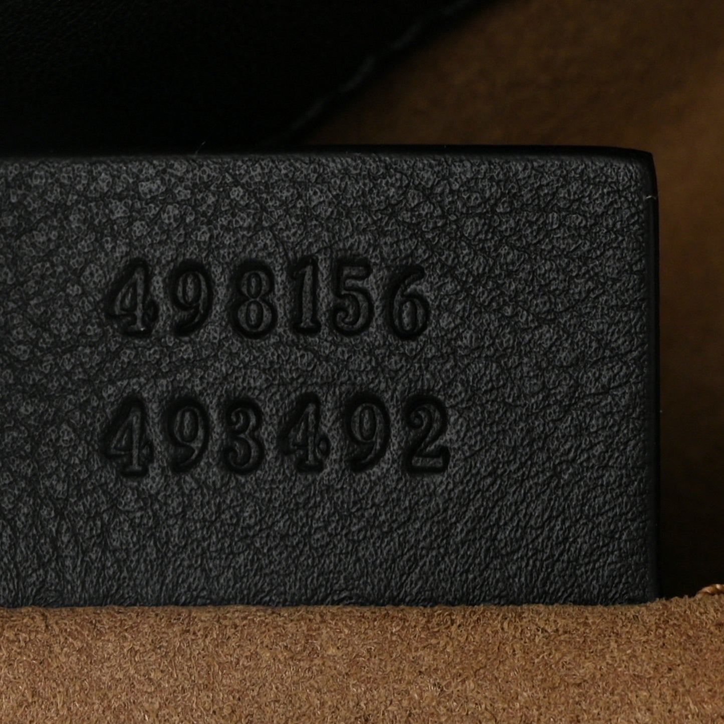 GG Supreme Monogram Small Padlock Tote Black