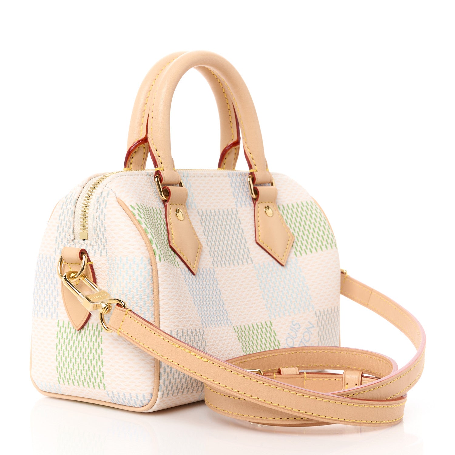 Louis Vuitton Damier Giant Speedy Bandouliere 20 Pistachio 3 of 10