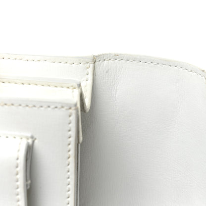 Saint Laurent Calfskin Medium Monogram Sunset White 16 of 29
