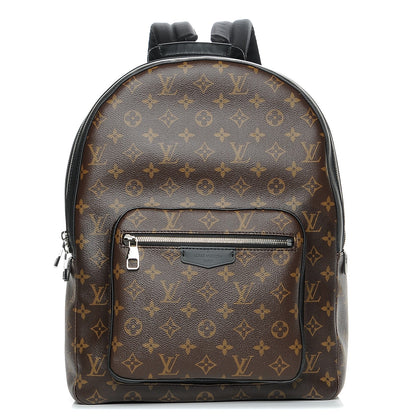 Louis Vuitton Monogram Macassar Josh Backpack 1 of 8