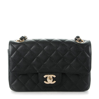 Chanel Caviar Quilted Mini Rectangular Flap Black 1 of 8
