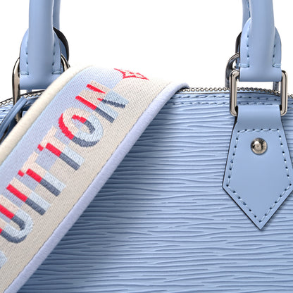 Louis Vuitton Epi Jacquard Alma BB Cloud Blue 7 of 9