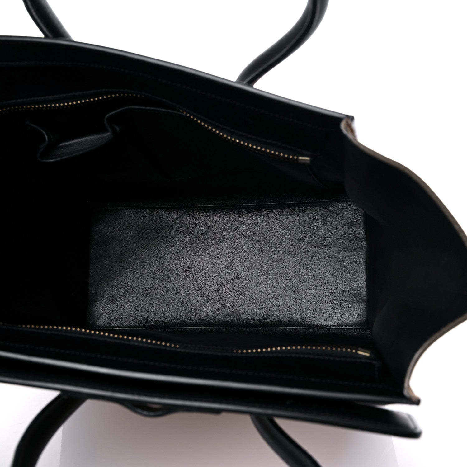 Celine Baby Grained Calfskin Nubuck Micro Tri-Color Luggage Corn 5 of 15