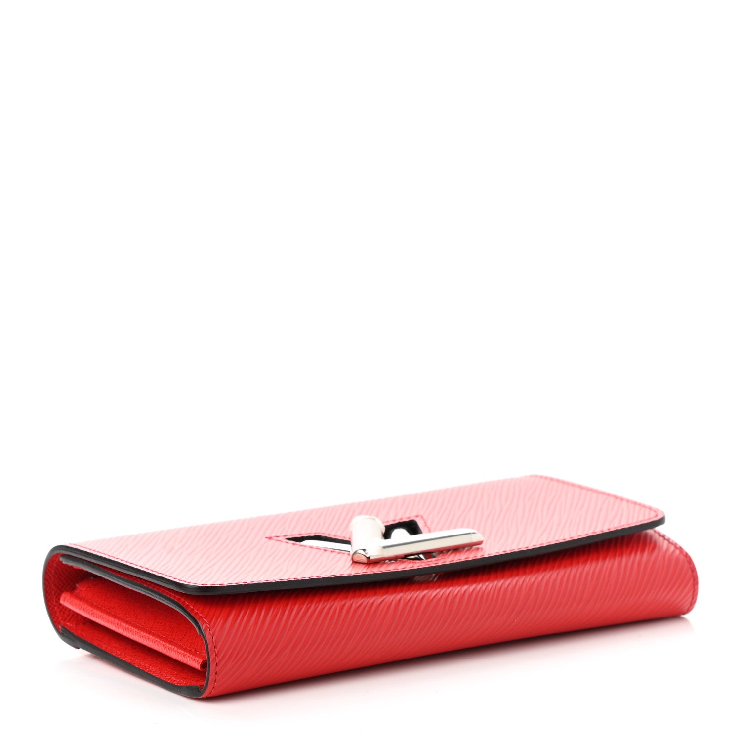 Louis Vuitton Epi Twist Wallet Coquelicot 4 of 9