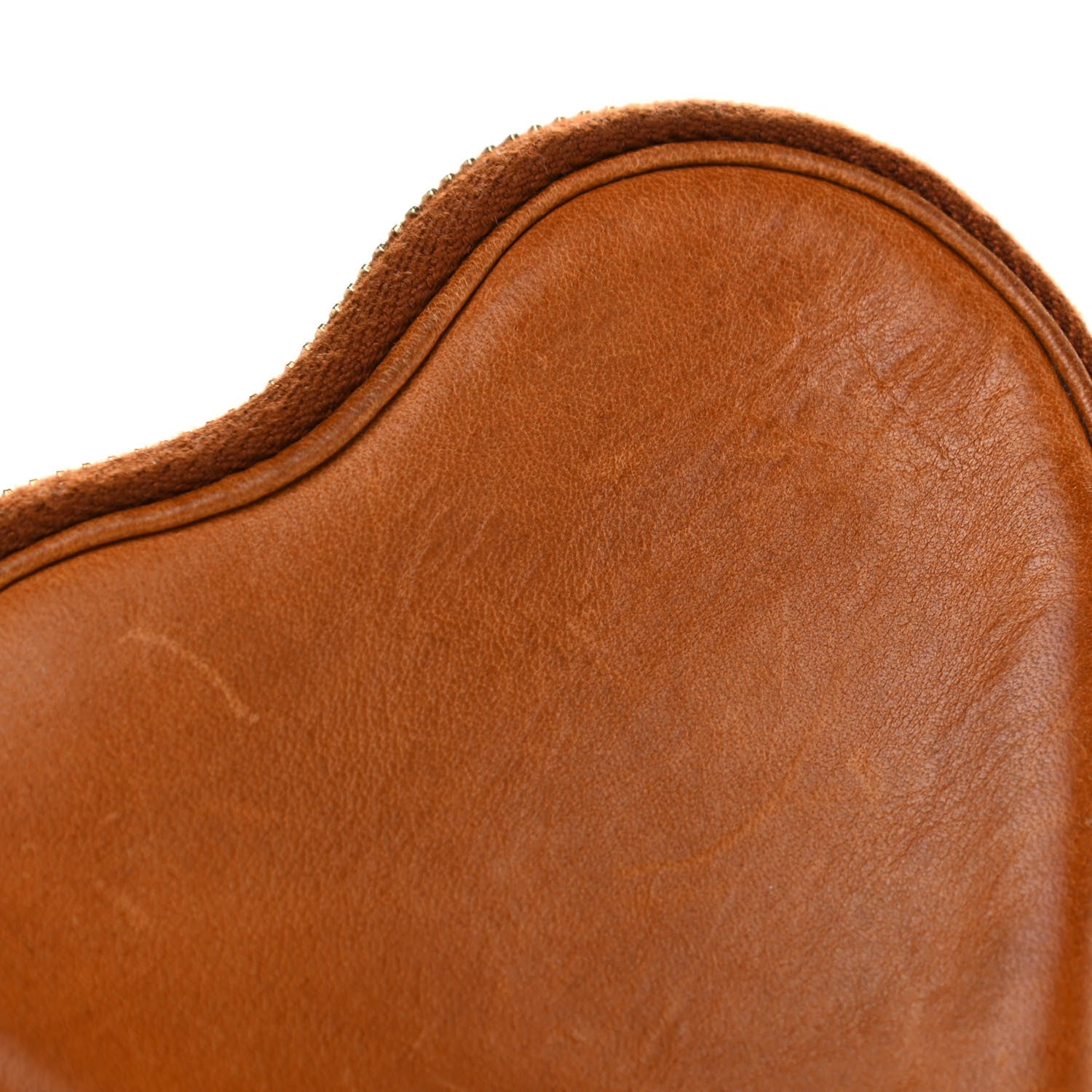 Saint Laurent Calfskin Monogram Heart Key Pouch Brown 5 of 9
