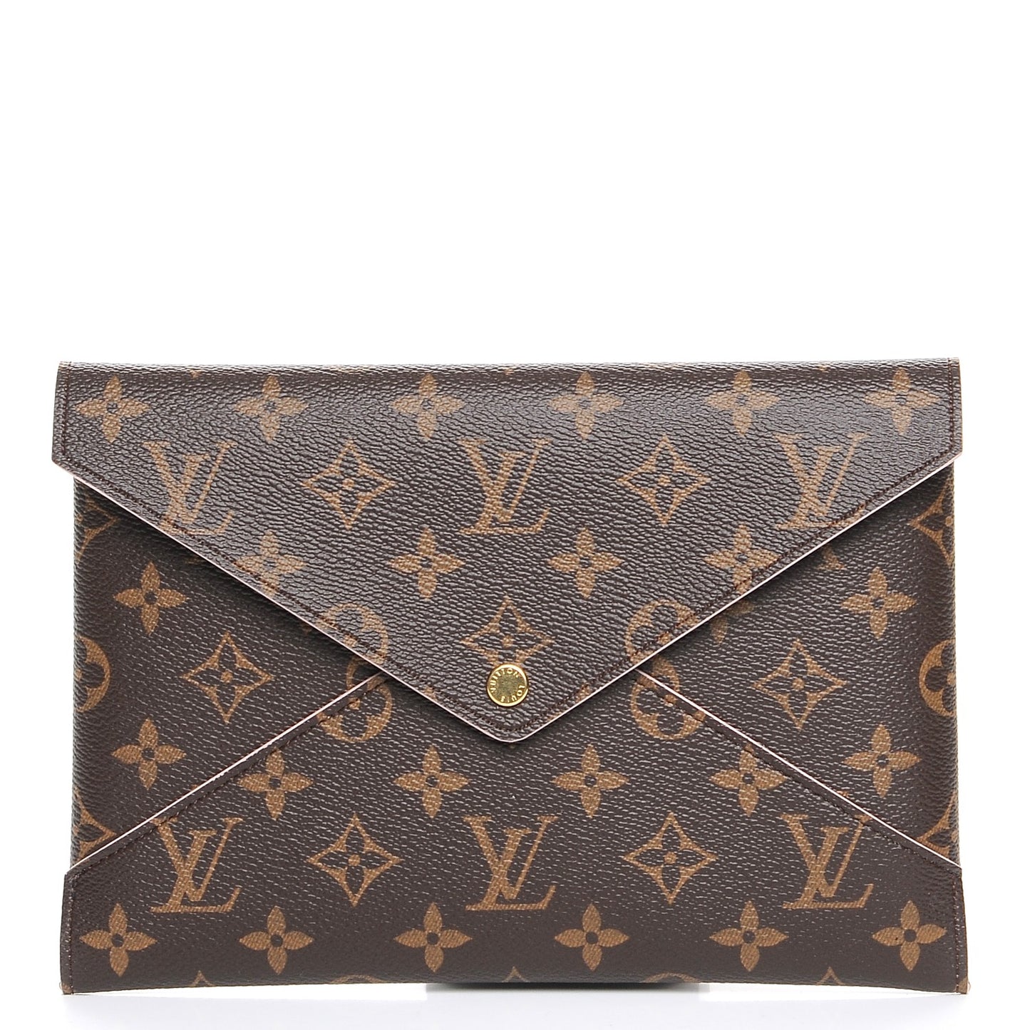 Monogram Large Kirigami Pochette Insert Rose Ballerine