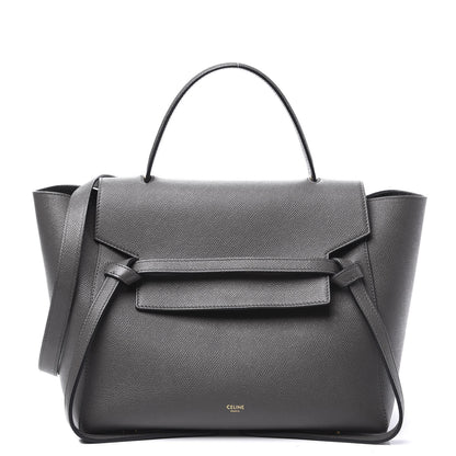 Celine Grained Calfskin Mini Belt Bag Grey 1 of 10