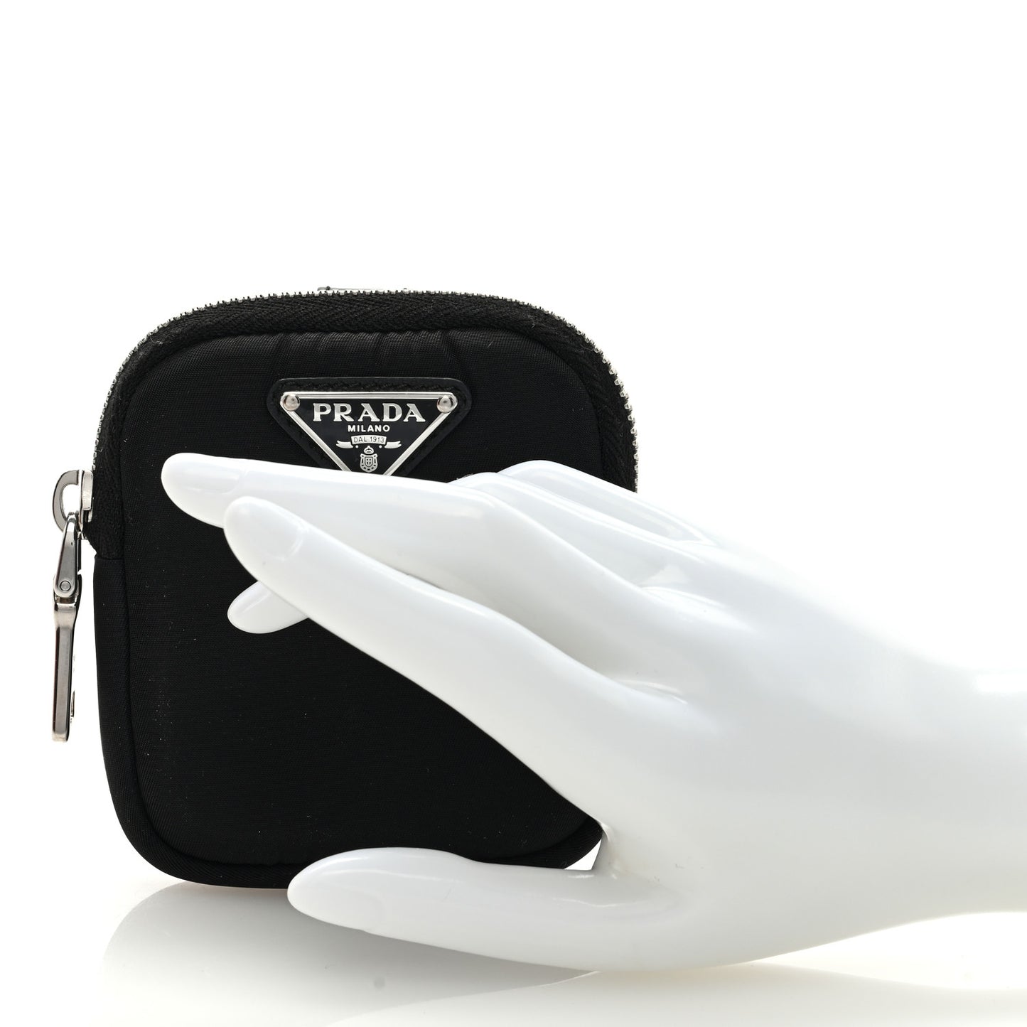 Tessuto Nylon Mini Pouch Black